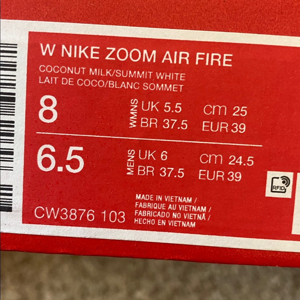 Nike | NIB Women's Nike Zoom Air Fire Sneakers - Picture 11 of 11